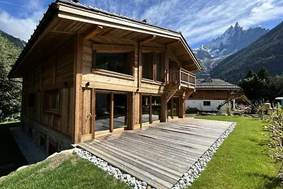 Chalet a Les Praz con vista sul Monte Bianco
