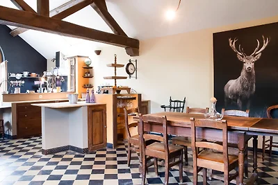 Ferienhaus mit Sauna und Schwimmbad