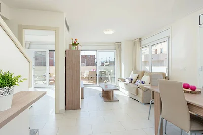 Penthouse in Roses nahe Strand de la Punta