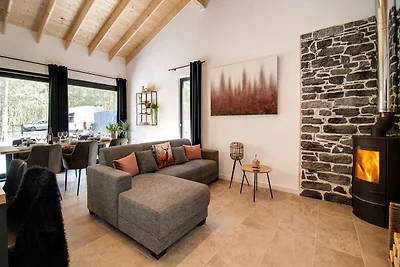 Ferienhaus in Biron mit Fasssauna