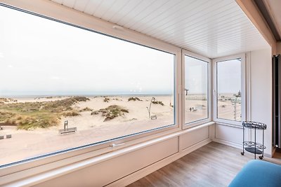 Appartement aan zee met balkon