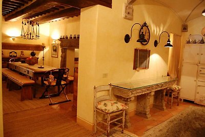 Ferienhaus mit Talblick in Seggiano mit Sauna
