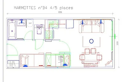 Ferienhaus in der Nähe von Skipisten in den...