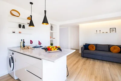 Wohnung in Portimão mit Garten