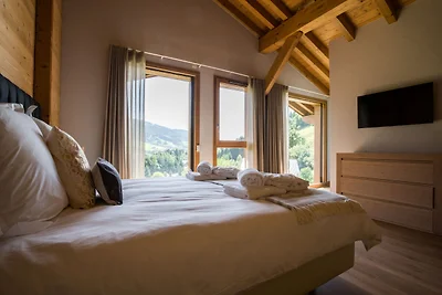 Schönes Chalet mit Kamin in Megève