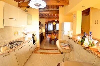 Sfeervol appartement in Toscane met prachtig...