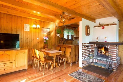 Ferienhaus am Radunskie See mit Sauna