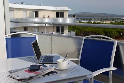 Mooi appartement bij het strand van...