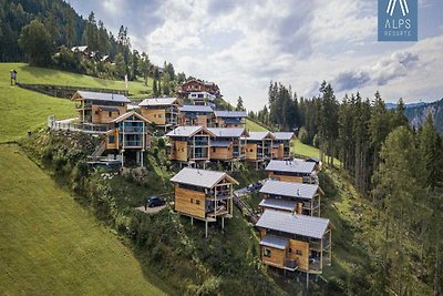 Chalet met panoramische sauna