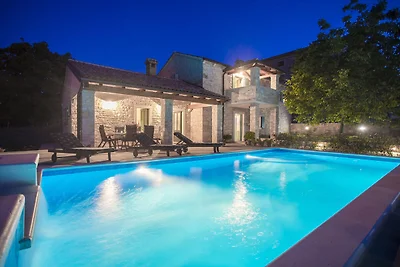Überdachte Villa in Istrien mit privatem Pool