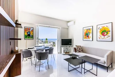 Appartement in Cannes met uitzicht op zee en...