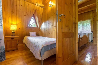 Ferienhaus am Radunskie See mit Sauna