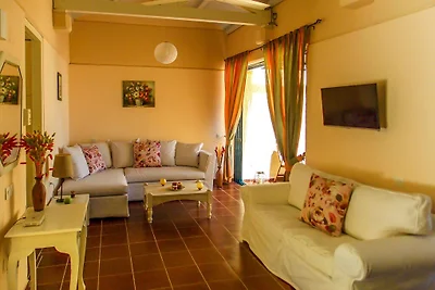 Wohnung in Barbati mit Meerblick