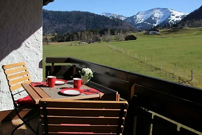 Vista dall'alto a Steibis, Haus Akelei