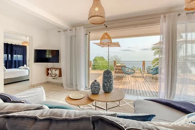 Saint-Leu Villa met uitzicht op de oceaan
