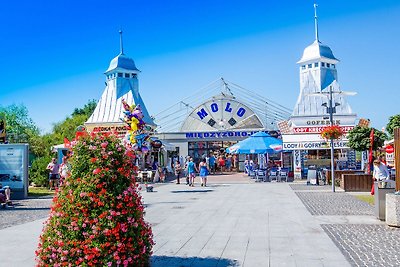 Schönes Ferienhaus in Lubin mit Garten