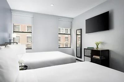 Luxe kamer 2 queen bedden | Times Square