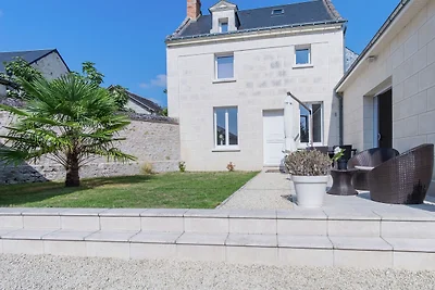 Luxe vakantiehuis met gazon