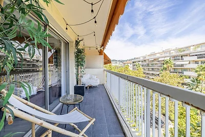 Modernes Apt. 1 Schlafzimmer/4 Personen mit g...