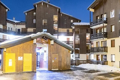 Wohnung in Val Thorens mit Pistenblick