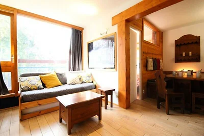 Apartment in Les Arcs mit Blick auf den Mont...