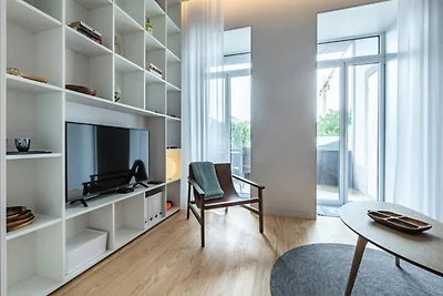 Wohnung in Porto mit Gartenblick