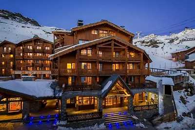 Rustieke skihut voor 10 personen