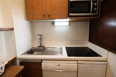 Studio-Hütte · Fuß der Piste · Balkon