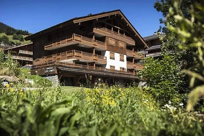 Wohnung in La Clusaz mit Wellness & Aussicht