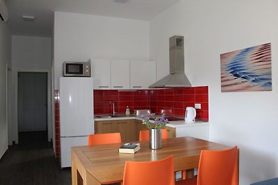 Komfortable Wohnung mit überdachter Terrasse