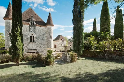 Autentico castello vicino ad Agen con sauna