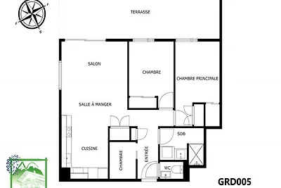 Apartment in Les Carroz in der Nähe von...