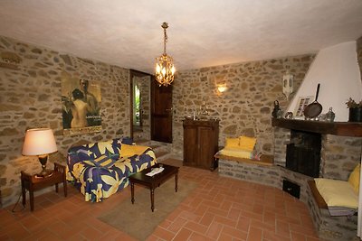 Komfortable Villa in Santa Fiora mit...