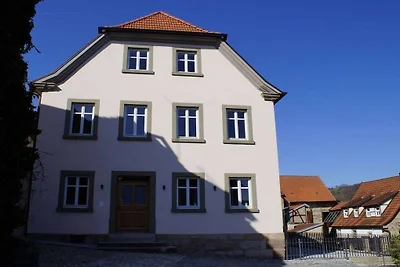 Abt Degen bij het Genusswerk op Kaulberg