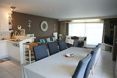 Appartement in Nieuwpoort met zeezicht