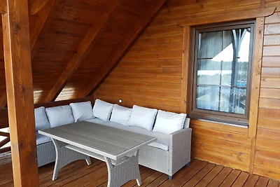 Ferienhaus in Skrzynia mit Terrasse