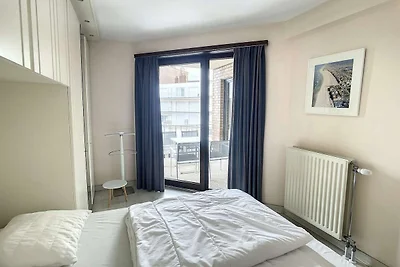 Wohnung nahe Albert Strand mit Terrasse