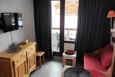 Wohnung in Huez mit Ski-In/Ski-Out-Zugang