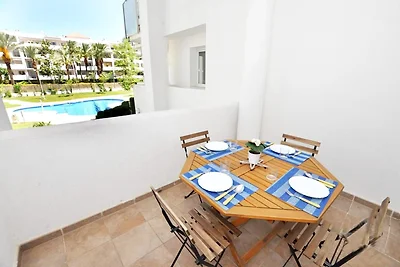 Appartamento a Roses con vista sulla piscina