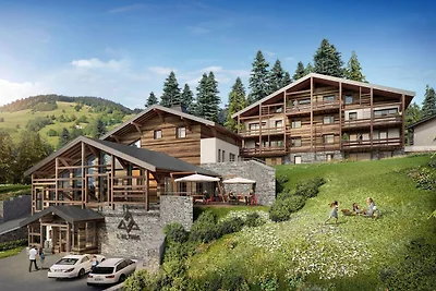 Schöne alpine Wohnung in Megeve