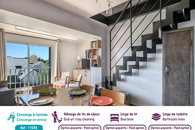 Apartment in der Nähe des Strandes Kercambre ...