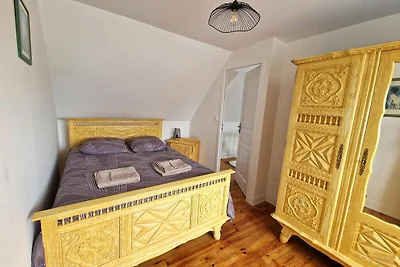 Ferienhaus auf dem Land in Strandnähe