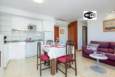 Appartement vlakbij het zandstrand van Nova