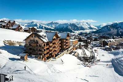 Apartment an der Marmotte-Piste mit Skizugang