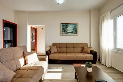 Luxus-Apartment in Voukolies mit Meerblick