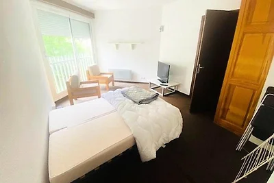 Studio in Frankrijk bij dorp & Skibus