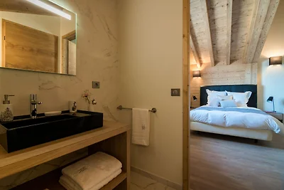 Leuk chalet met open haard in Megève