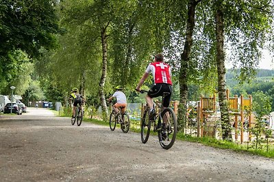 Luxe stacaravan in de Antwerpse Kempen