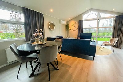 Fraai chalet met airco op een vakantiepark