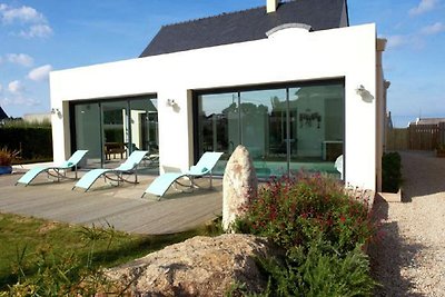 Modern villa in Plounéour-Trez  with private...